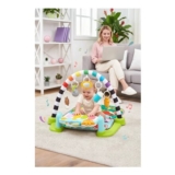 Colorful Baby Play Mat with Musical Keyboard & Hanging Toys