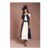 Colour Block Panelled Midi Dress