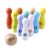 Colourful Baby Skittles Wooden Number Skittles