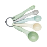 Colourworks Measuring Spoon Set, 5 Spoons, Stain-Resistant Plastic, Dishwasher Safe