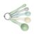 Colourworks Measuring Spoon Set, 5 Spoons, Stain-Resistant Plastic, Dishwasher Safe
