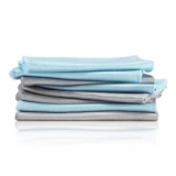 Comforso 8-Pack Microfiber Glass Cloths 30x40cm, Double-Sided, Streak-Free