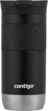 Contigo Byron Snapseal Travel Mug Stainless Steel Thermal-Mug Insulated Coffee to go cup 100% leakproof Keeps hot for 7 hours Dishwasher safe lid 470 ml Licorice