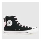 Converse All Star Hi Bow in Black Multi