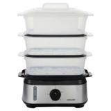 Cookworks FS1400-GS 3 Tier Steamer – Stainless Steel