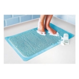 Coopers of Stortford Non-Slip Loofah-Style Shower Mat with Suction Cups