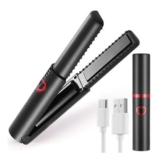 Cordless Hair Straightener and Curler 2-in-1
