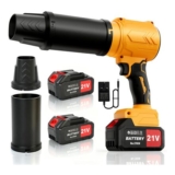 Cordless Leaf Blower 950000 RPM with 2x4Ah Batteries