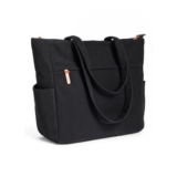 Corduroy Tote Bags for Women Large Tote Bag with Zipper Shoulder Bags,