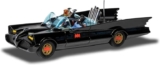 Corgi Diecast Model Cars – RT26701 Batmobile (35 x 140 x 980mm) with Batman and Robin