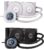 Corsair NAUTILUS 240 RS LCD 240MM AIO Liquid CPU Cooler ( 2.1 LCD / Intel LGA 1851 or 1700 / AMD AM5 or AM4 / White or Black )