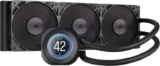 Corsair NAUTILUS 360 RS LCD Liquid CPU Cooler 2.1 IPS LCD Screen, 360mm AIO, Low-Noise, Daisy-Chain, 3x RS120 Fans Included