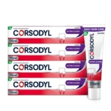 Corsodyl Toothpaste for Bleeding Gums & Gum Care, Daily Fluoride Toothpaste for Plaque Removal, Ultra Clean, 4 x 75ml – £8.63 S&S