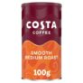 Costa Medium Roast and Intense Dark Roast instant coffee (100g tin)
