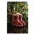 Cosy Winter Boots Glass Christmas Tree Decoration