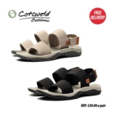 Cotswold Alcester Womens Sandals Grey / Black