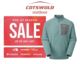 Cotswold Outdoors End of Season Sale – Up to 50% Off – e.g Mens RAB Tecton 2.0 Fleece Jumper – Free Click & Collect