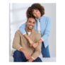 Cotton Cable Zip through Cardigan