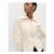 Cotton Rich Waisted Zip through Sweatshirt