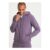 Cotton Traders Dark Grape Hooded Zip through Sweat Top