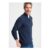 Cotton Traders Dark Sky Cotton Half Zip Jumper