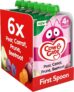 Cow & Gate Baby Food Pouch Pear Carrot Prune Beetroot, 6 Months, 6x100g
