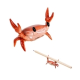 Crab Pen Holder Red Creative Desk Organizer