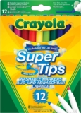 Crayola Supertip Washable Markers (Pack of 12)