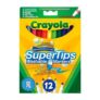 Crayola Supertips 12 Pack
