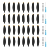 Craznick 32Pcs DJI Mini Series Propellers Replacement Low-Noise Gold