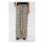 Cream Bellis Comfortable Black Linen Wide Legged Trouser