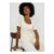 Cream Boucle Co Ord Square Neck Top