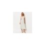Cream Ditsy Floral Tie Back Milkmaid Midi Dress