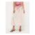 Cream Floral Co Ord Maxi Skirt