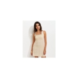 Cream Floral Mini Dress