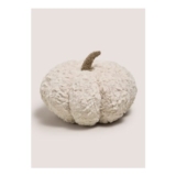 Cream Pumpkin Shaped Cushion