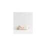 Cream Quilted Hardshell Popper Sunglasses Case