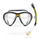 Cressi Big Eyes Evo and Alpha Ultra Dry Snorkel Set