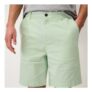 Crew Clothing Bermuda Cotton Chino Stretch Shorts in Aqua