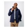 Crew Clothing Chamois Cotton Overshirt in Navy