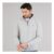 Crew Clothing Mens 1/2 Zip Solid Sweatshirt Grey Marl