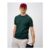 Crew Clothing Ottoman Rib Neck Cotton T-Shirt in Green