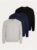 Crew Neck Sweatshirts 3 Pack ( Size S-XXL) Free C&C