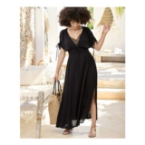 Crinkle Maxi Beach Dress