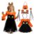 Crittygo Pumpkin Costume for World Book Day with Tutu