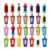 Croc Charms 28-Pc Bottle Set for Crocs