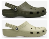 Crocs Classic Clog Green/Tac Green – Adult Sizes 7-11 – Free Member Delivery