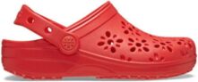 Crocs Unisex Kids Classic Floral Cut Out Clog TClog