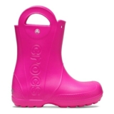 Crocs Unisex Kids Rain Boots Pink Crush UK 5
