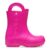 Crocs Unisex Kids Rain Boots Pink Crush UK 5